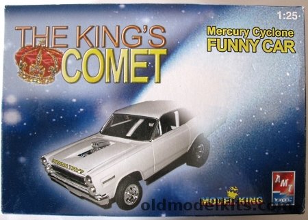 AMT 1/25 Mercury Cyclone Funny Car The King's Comet, 21466P plastic model kit